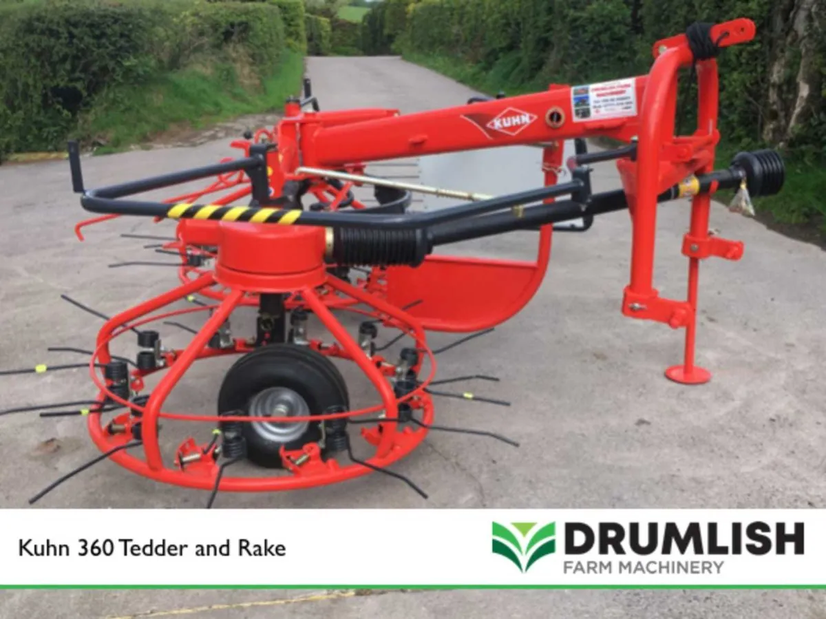 Kuhn 360 Tedder and Rake - Image 2