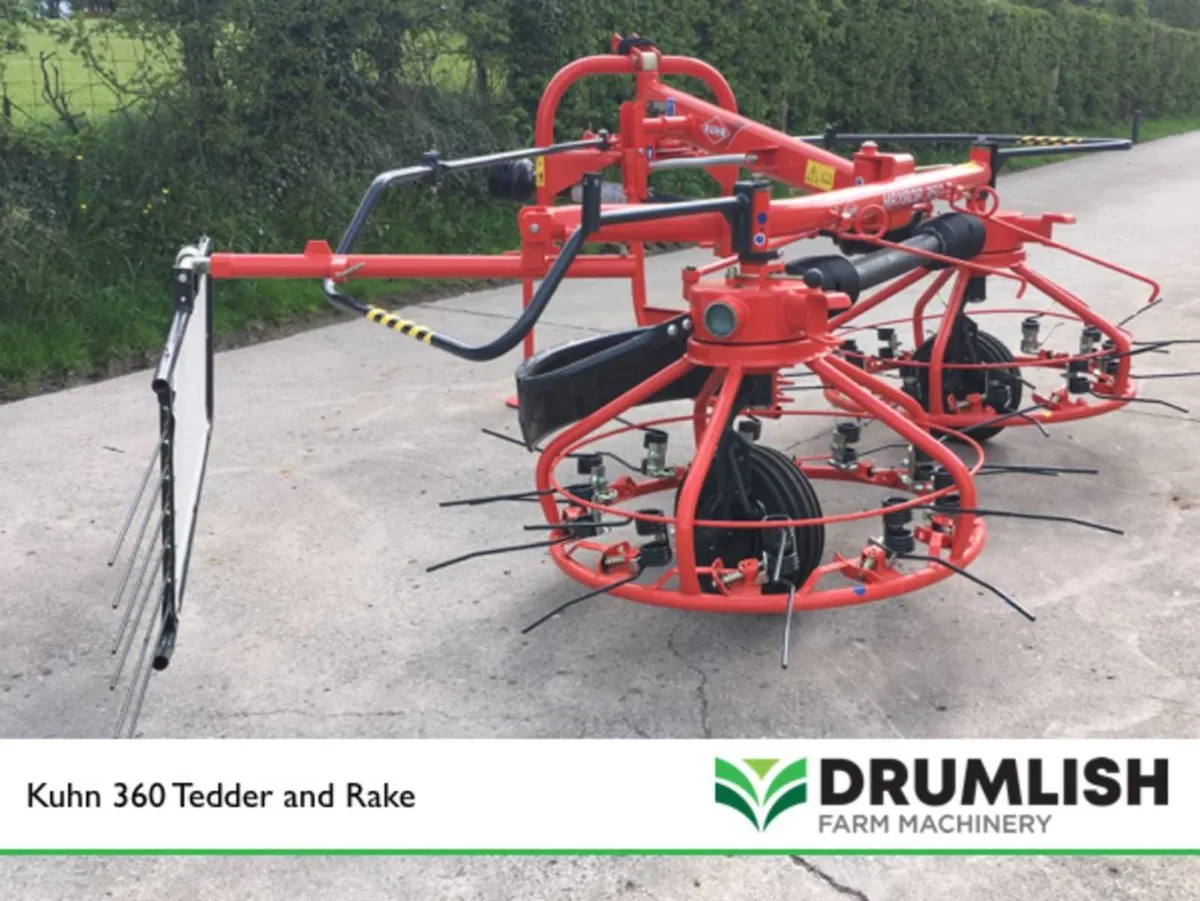 Kuhn 360 Tedder and Rake - Image 3