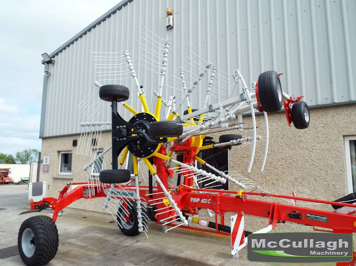 New Pottinger 612 6m Twin Rotor Rake - Image 3