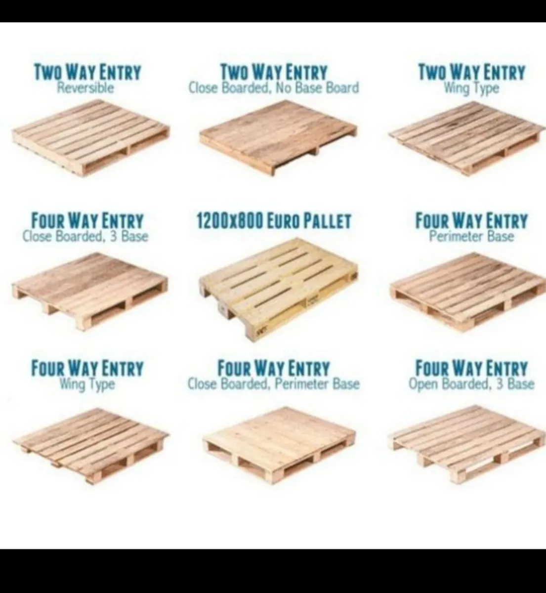 Pallets any size or mix size and fire wood - Image 1