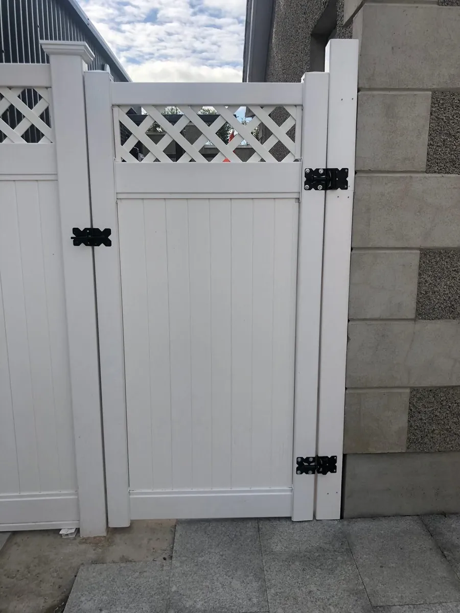 PVC Fencing Panels & Gates - Image 1