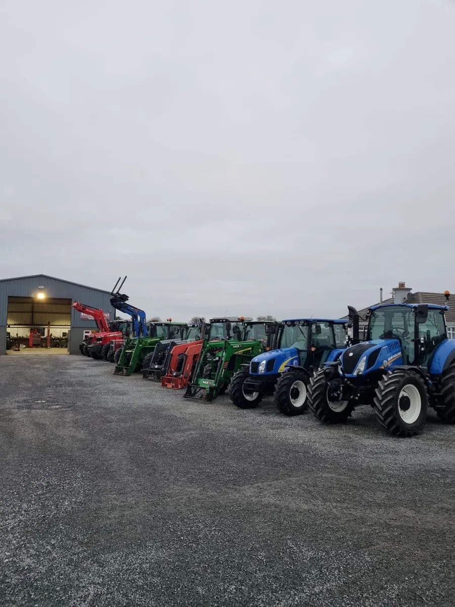 Selection of tractors in stock