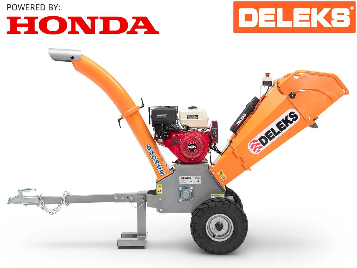 13.5hp HONDA garden wood chipper shredder - Image 1