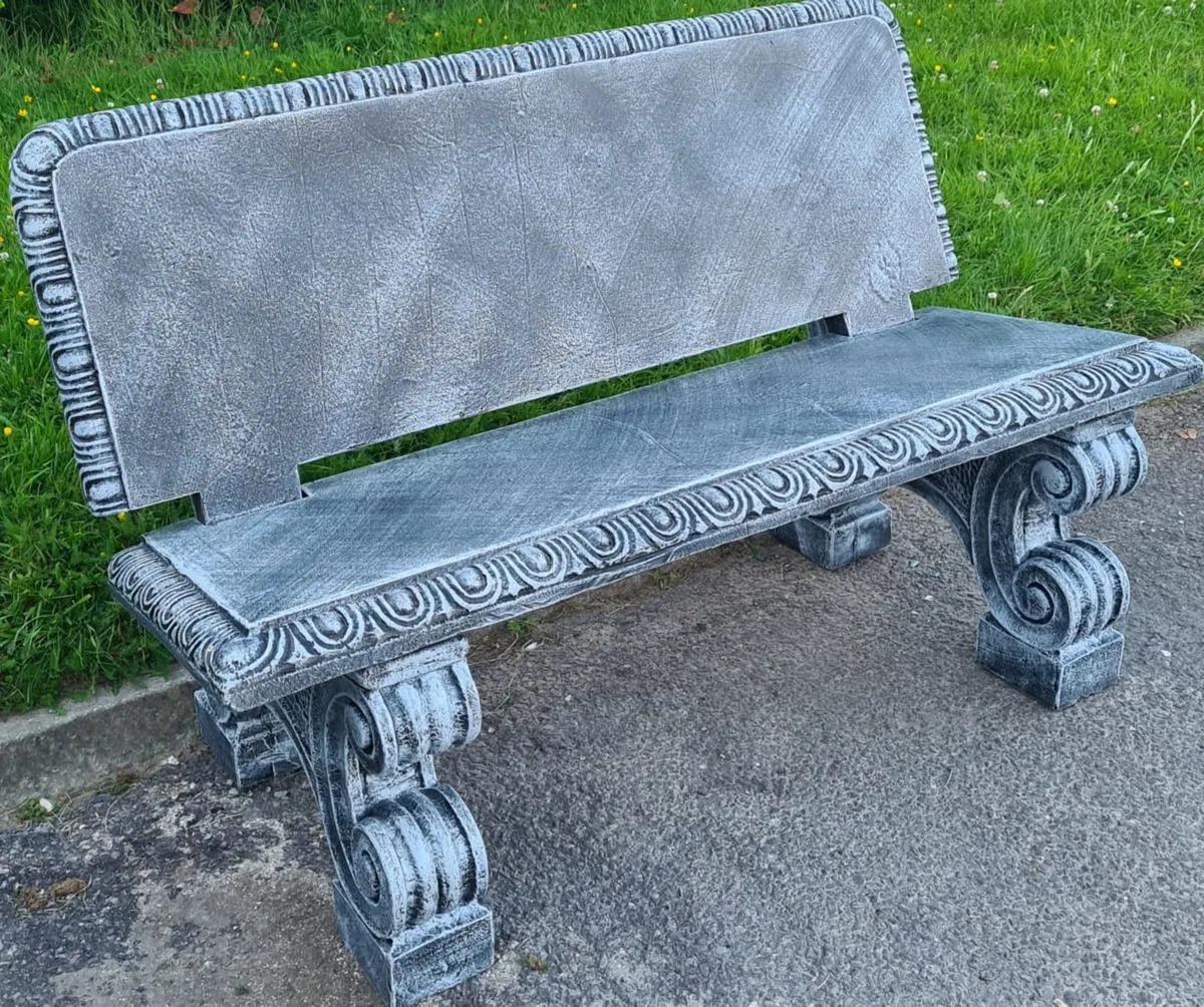 Solid Concrete Garden Furniture - Image 4