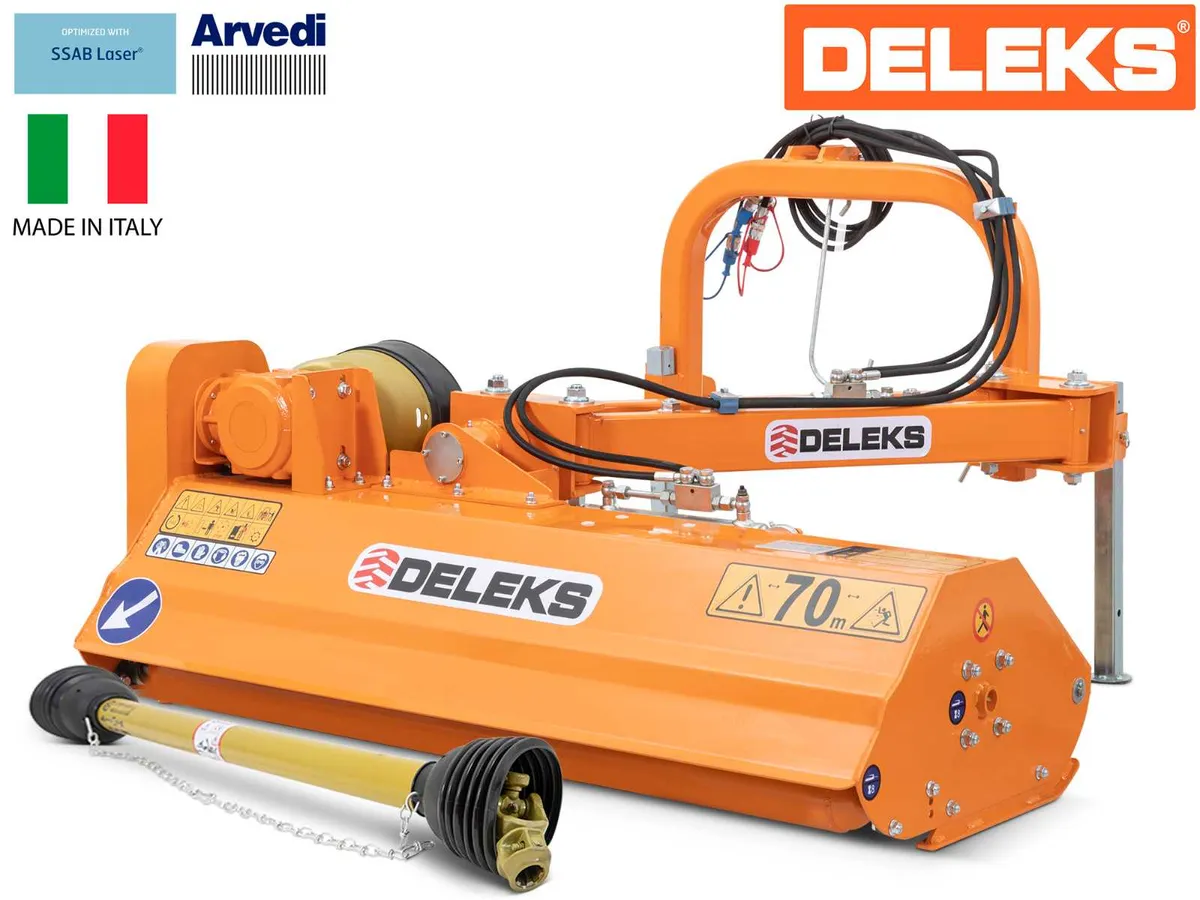 Tractor Offset Verge Flail Mower topper 1.6m/320kg - Image 1