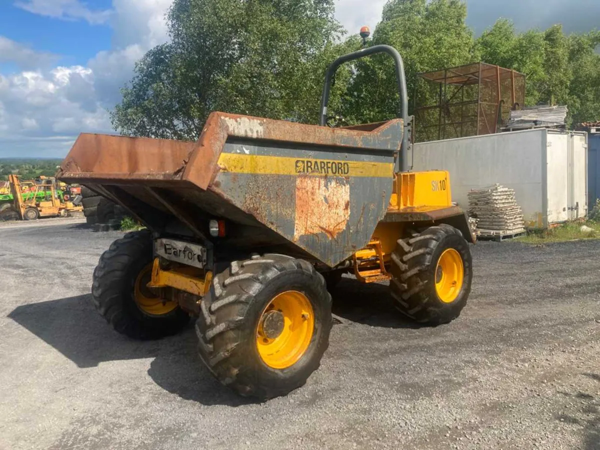 Barford 10 ton dumper - Image 4