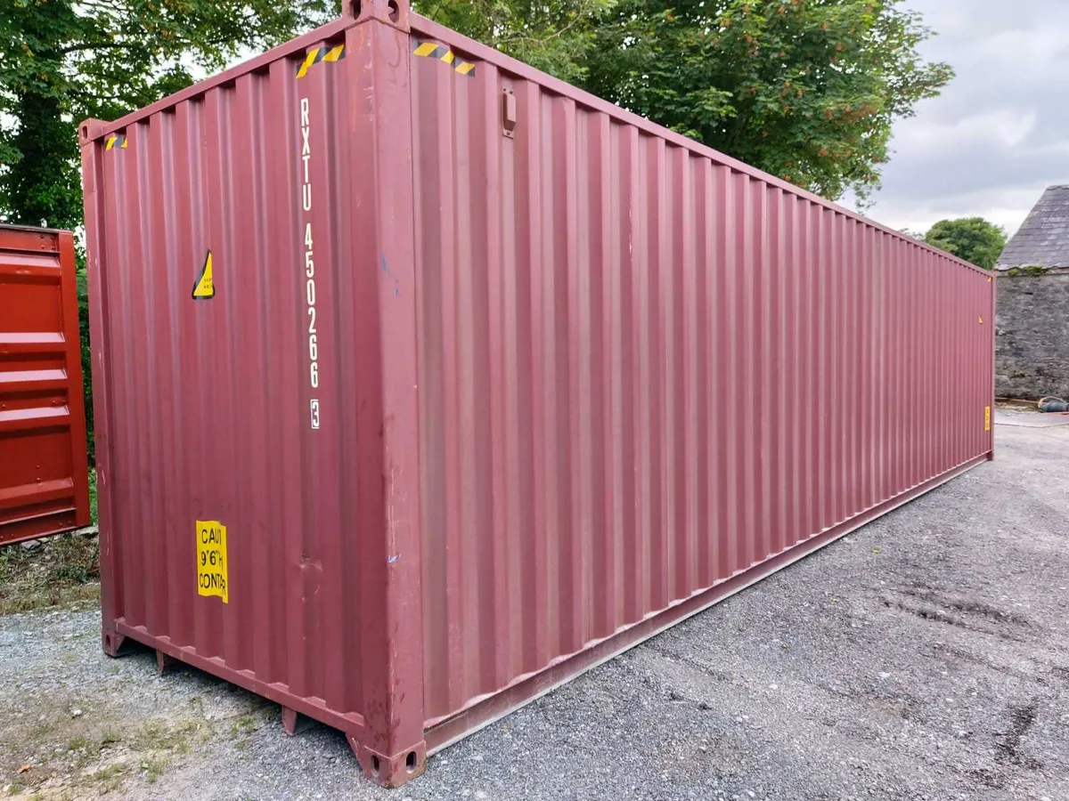 40 ft Container for storage  used once - Image 2