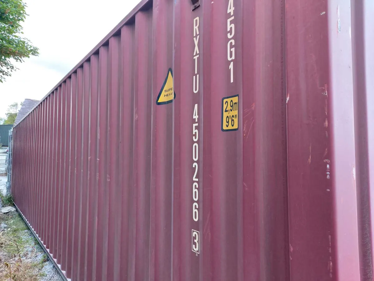 40 ft Container for storage  used once - Image 4