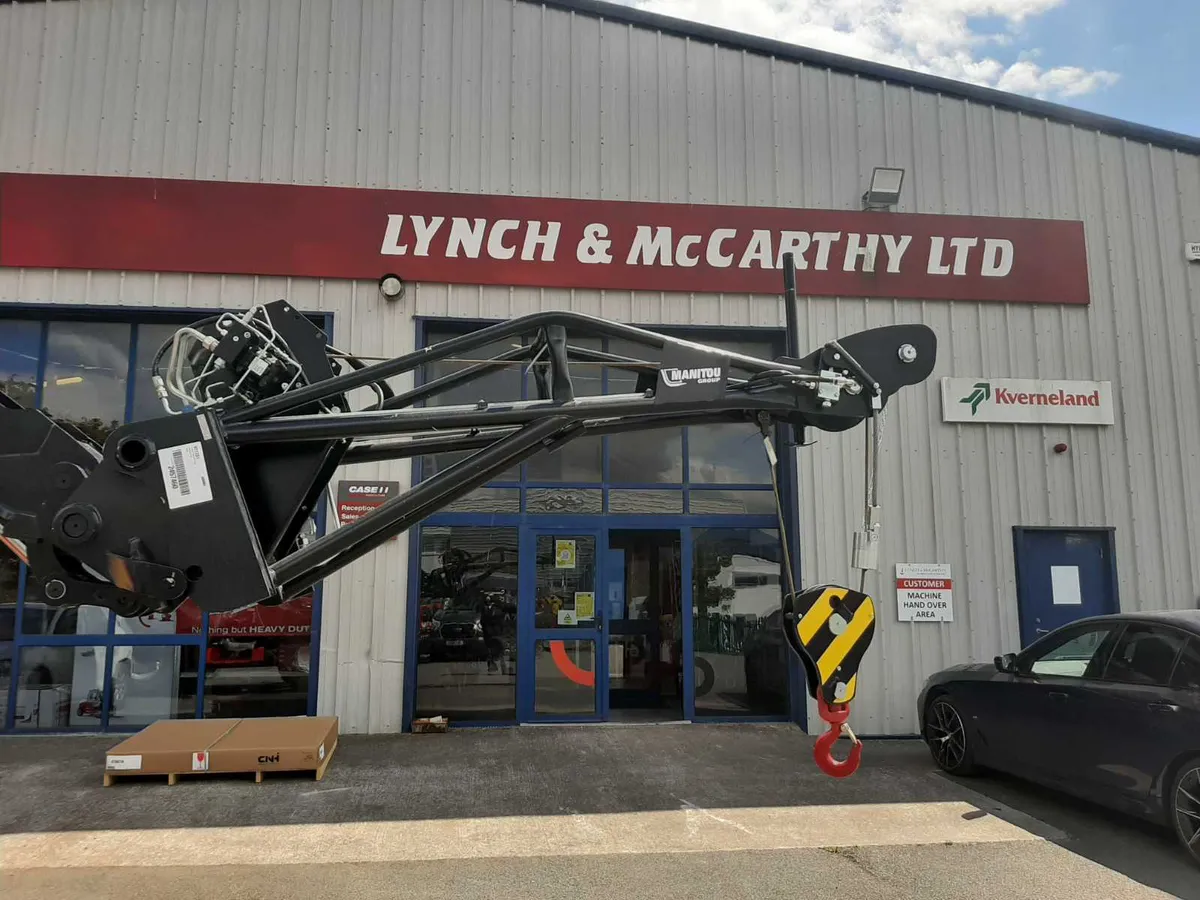 Manitou PT 2000 extension Jib with winch - Image 1