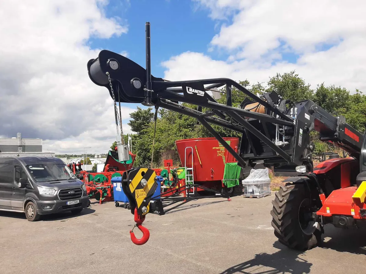 Manitou PT 2000 extension Jib with winch - Image 3