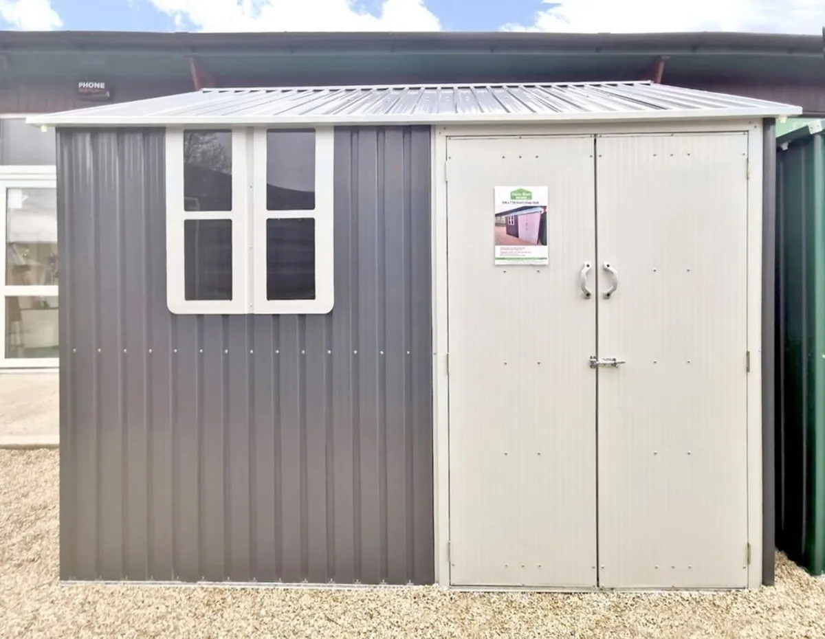 Steel Cottage shed - Image 1