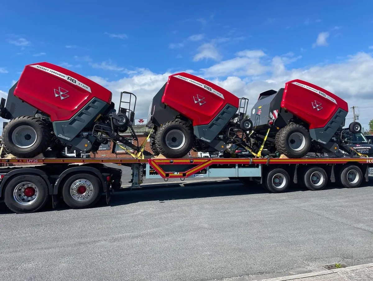 New Massey Ferguson (Lely Welger) Balers