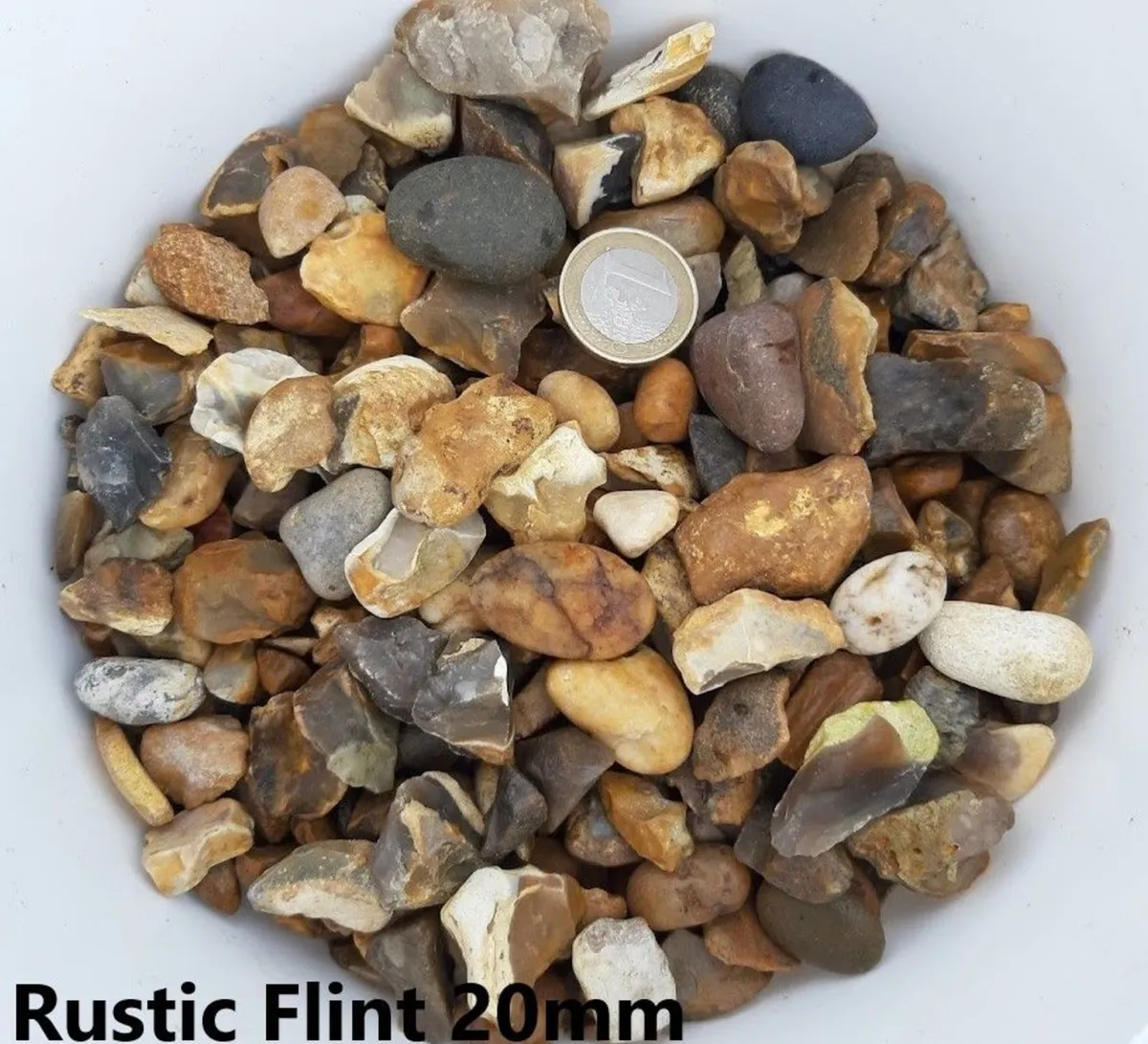 Rustic Flint Decorative Stone 10mm & 20mm