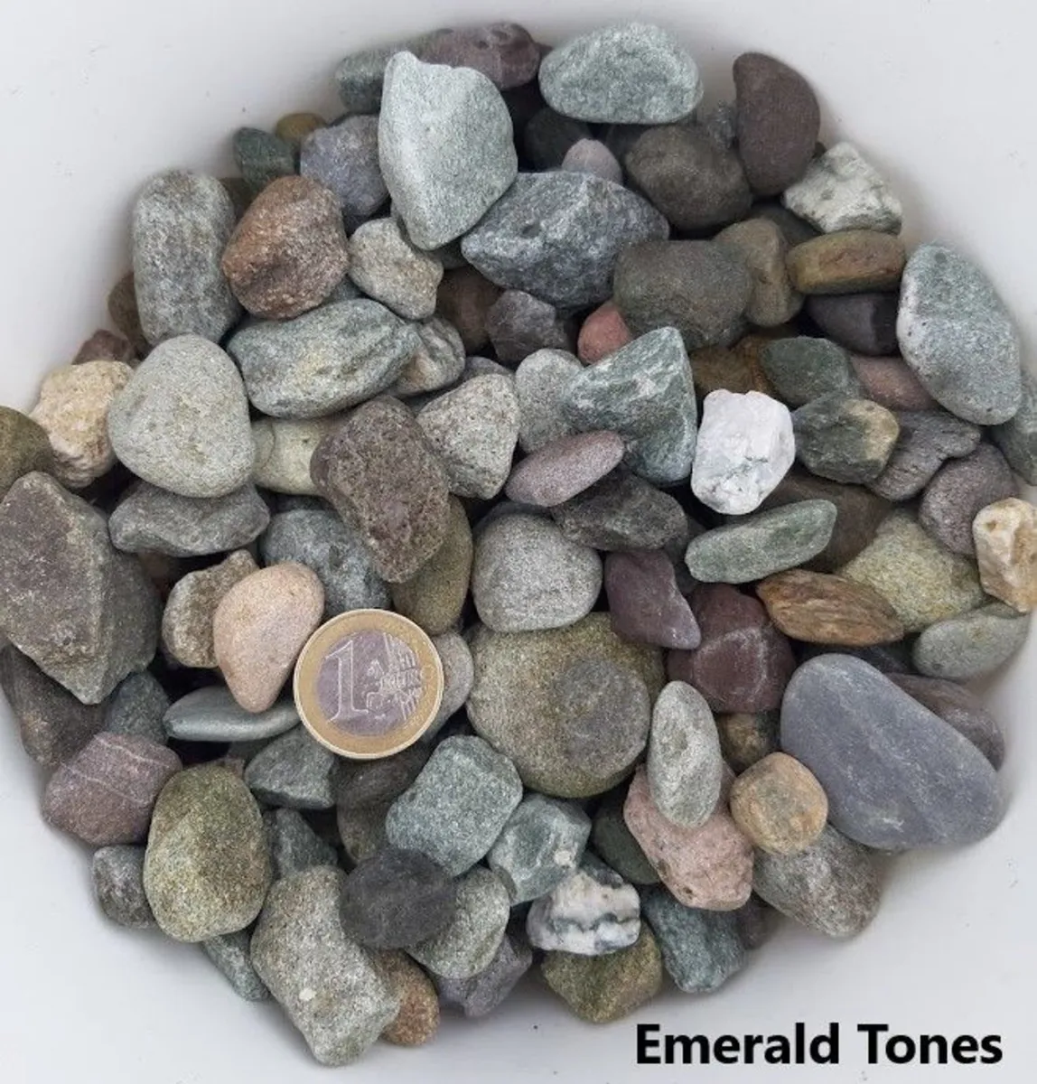 Decorative Stone - Emerald Tones