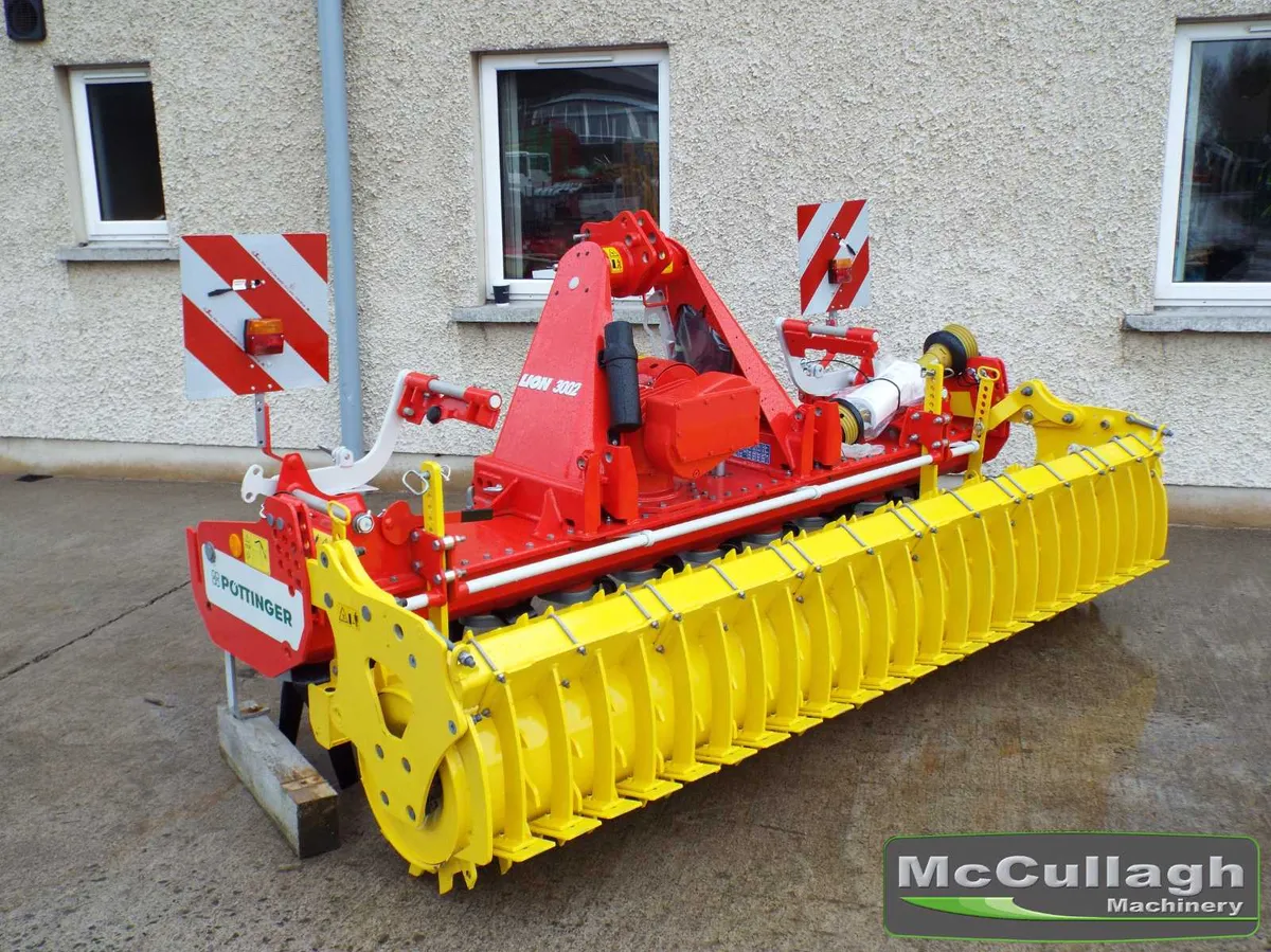 New Pottinger 3002 Lion Power Harrow