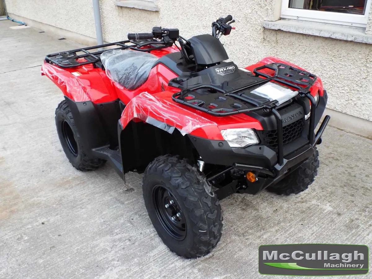 New Honda TRX 420FM 4wd Manual Quad - Image 1