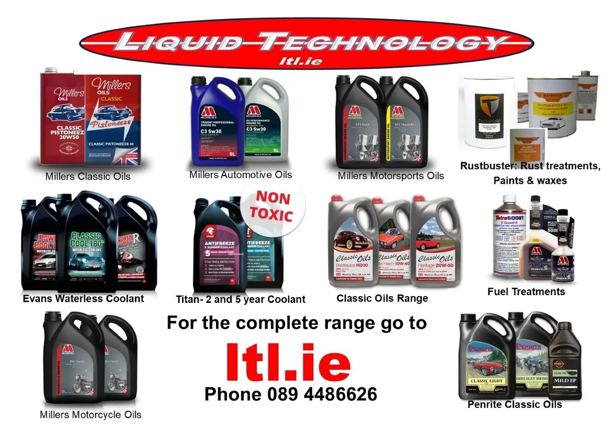 Engine Oils, Coolants, Rust Treatments and Paints - Image 2