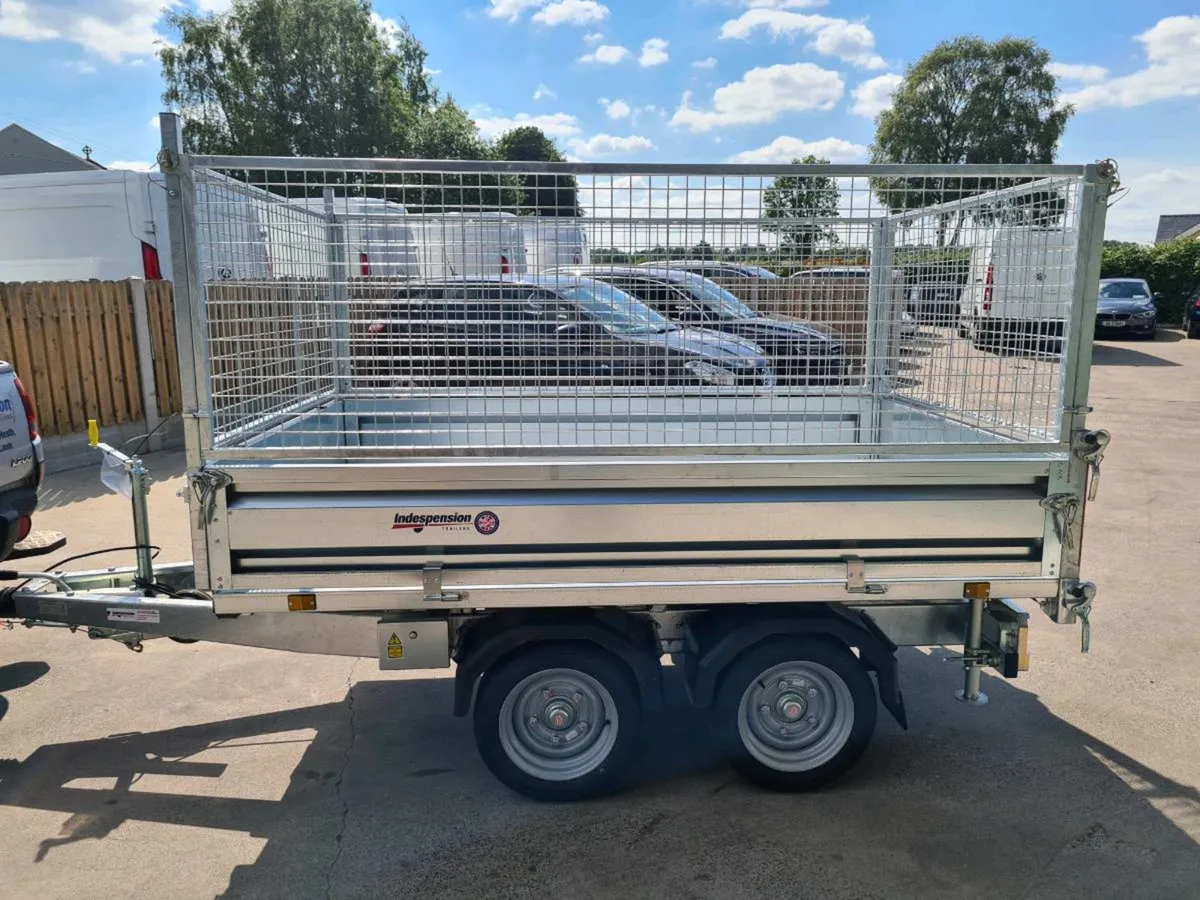 SALE!IN STOCK! NEW INDESPENSION 8X5 TIPPER TRAILER - Image 3