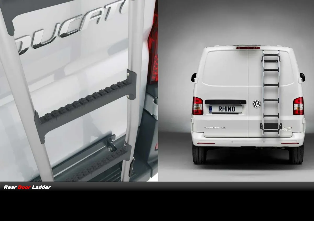 Rhino Van Rear Ladder - Image 2