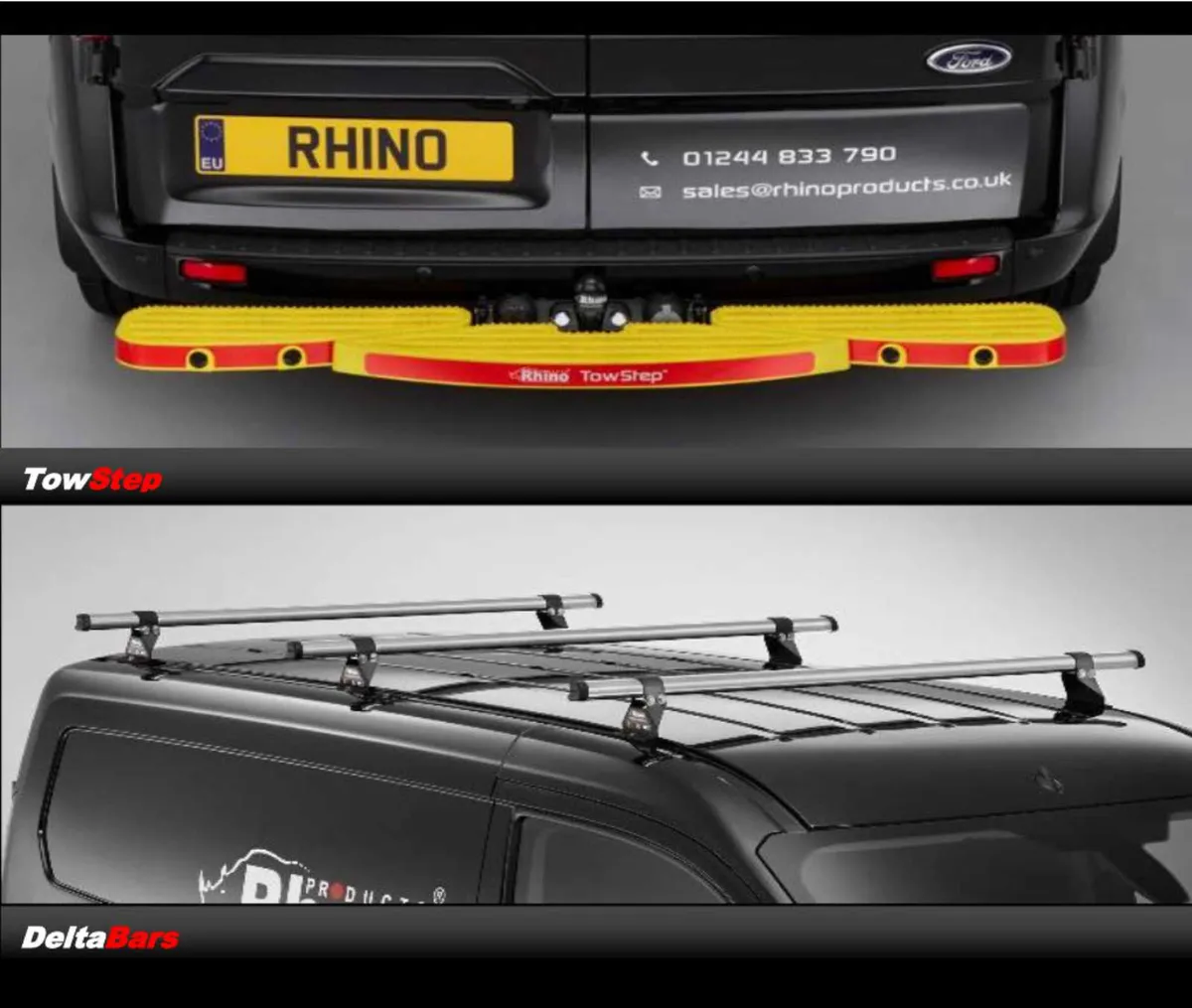 Rhino Van Rear Ladder - Image 3