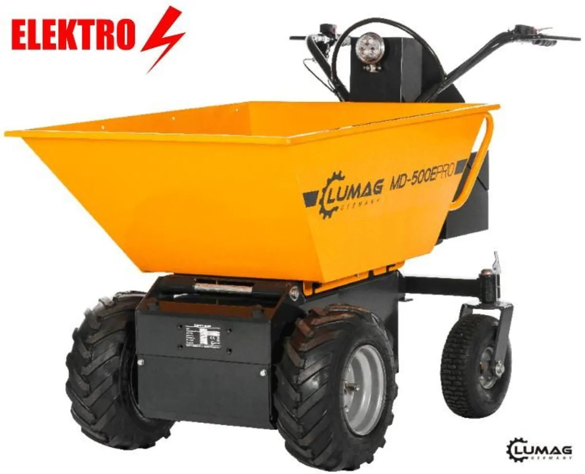 Lumag MD500E-PRO mini dumper Electric - Image 1