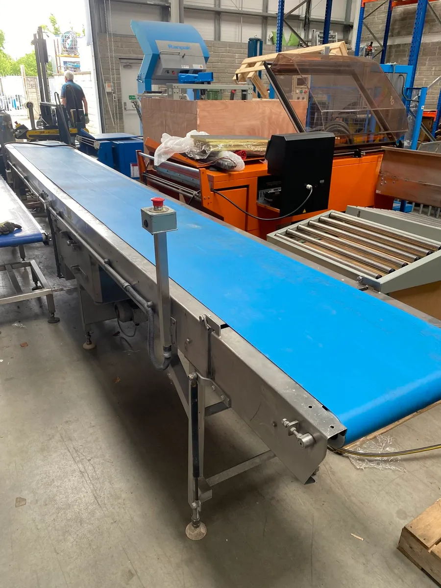 Conveyor Stainless Steel 5M L x 500mm W