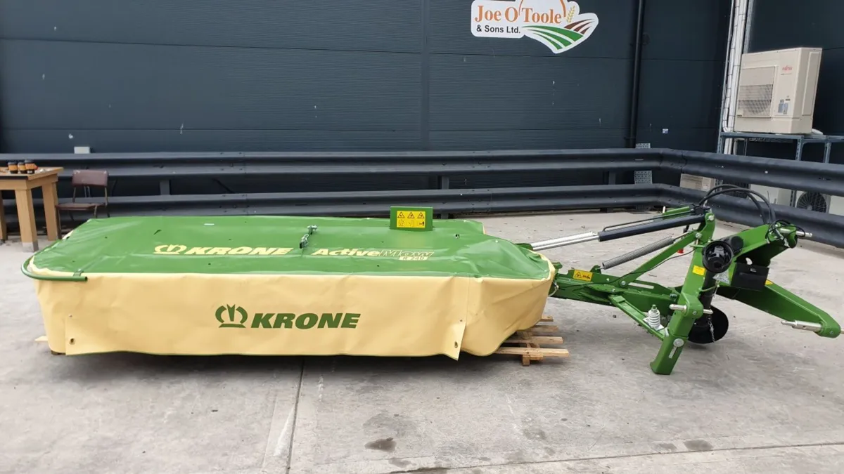 New Krone 8 Foot Mounted Mower