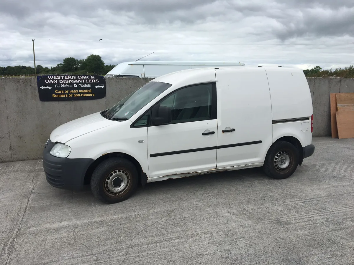 2008 vw caddy 1.9 tdi for dismantling