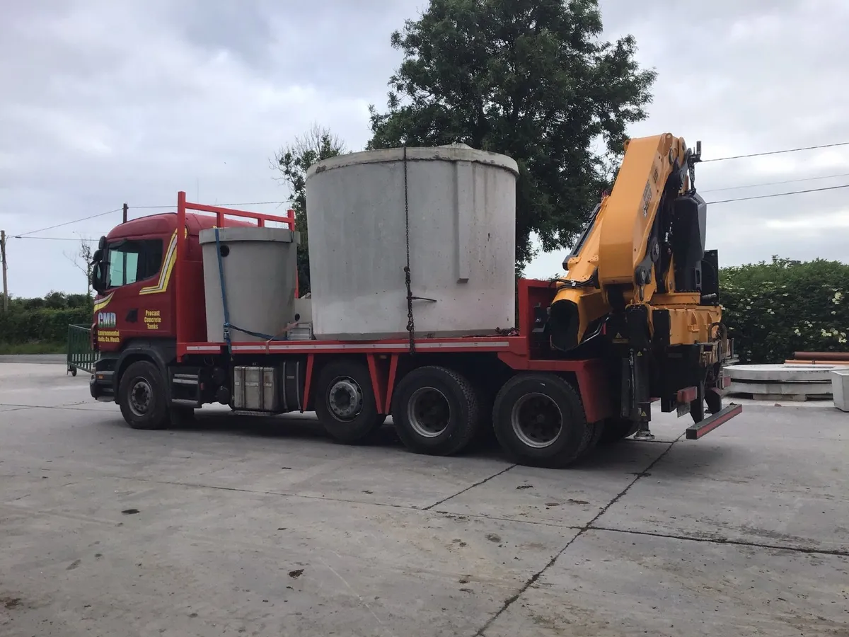 Sewage / precast tanks, next day delivery - Image 1