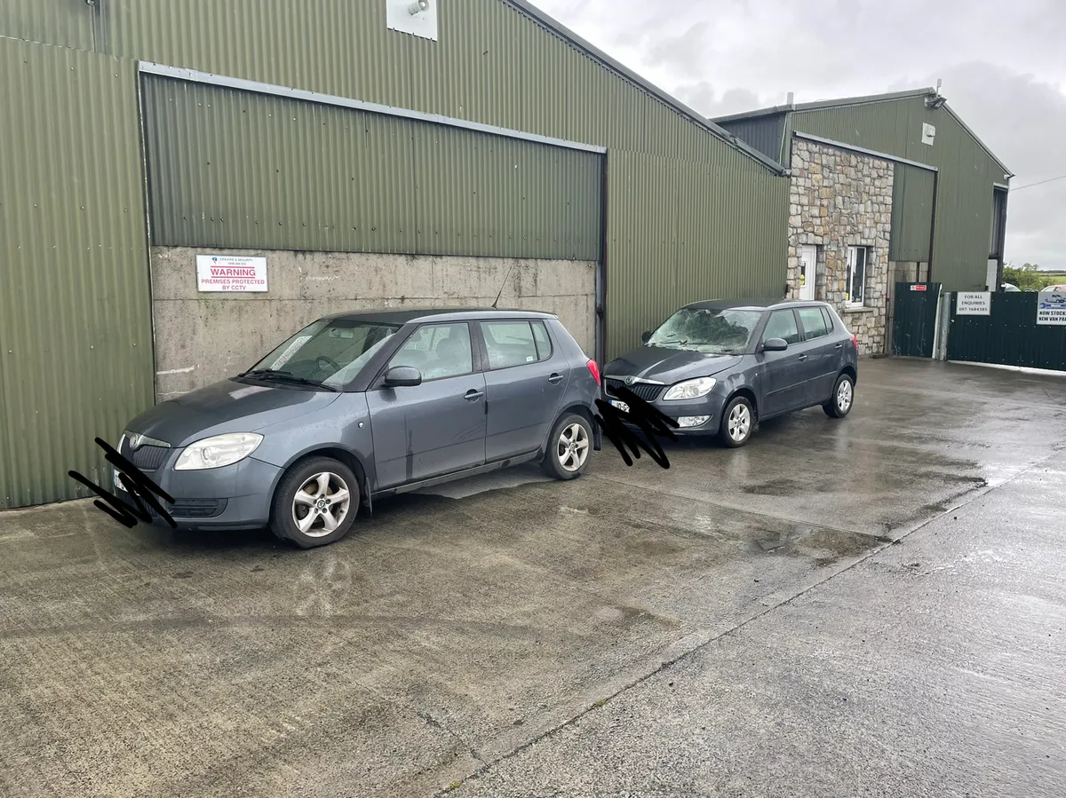 2010 skoda fabia diesel and petrol for dismantling