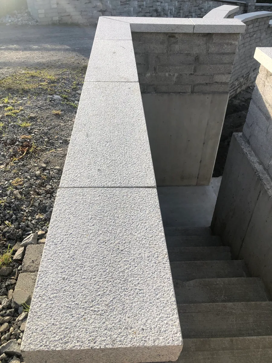Silver Granite Wall Caps - Image 2