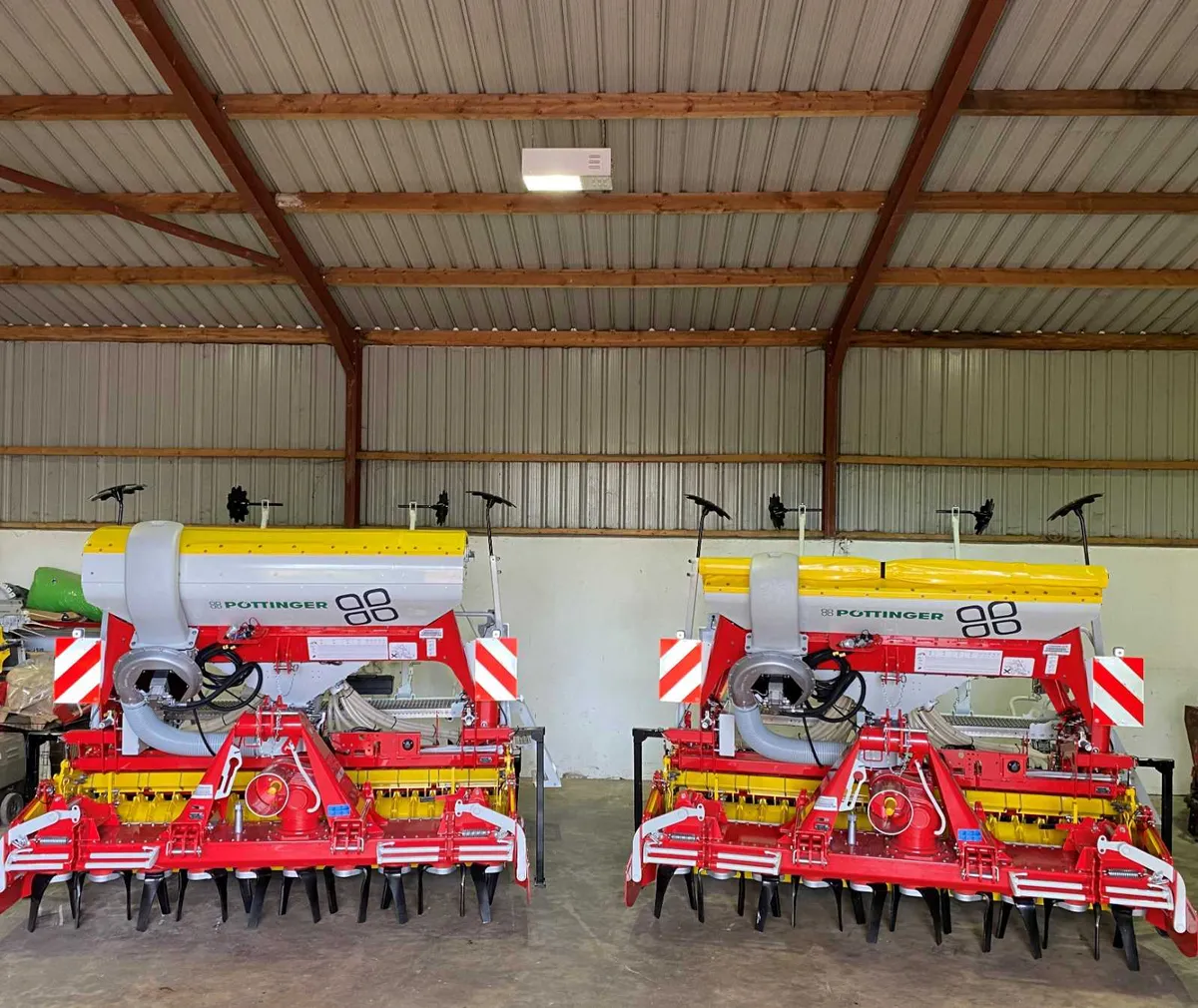 New Pottinger Aerosem Drill & Lion Power Harrow - Image 2