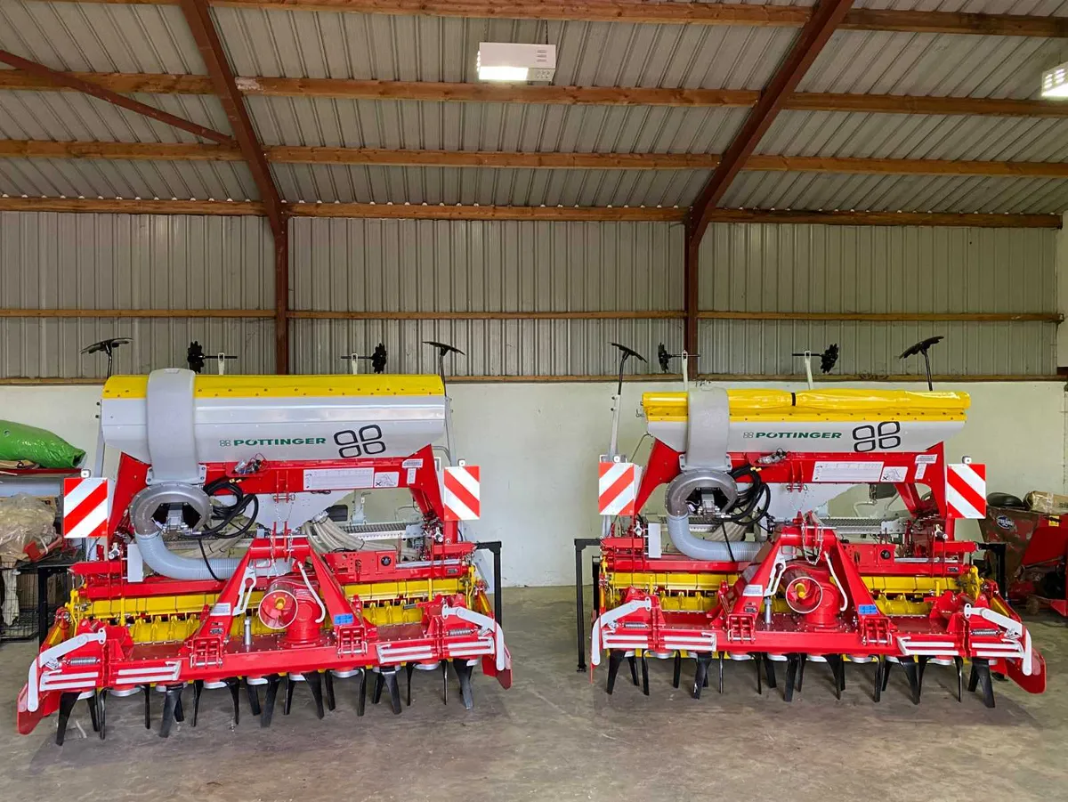 New Pottinger Aerosem Drill & Lion Power Harrow - Image 3