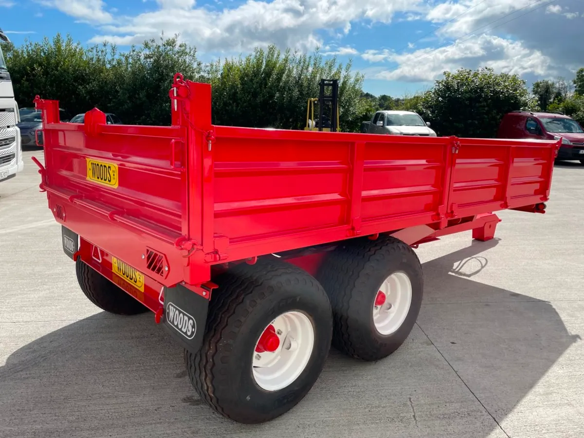 Woods 13X7 HD Tipping Trailer - Image 3