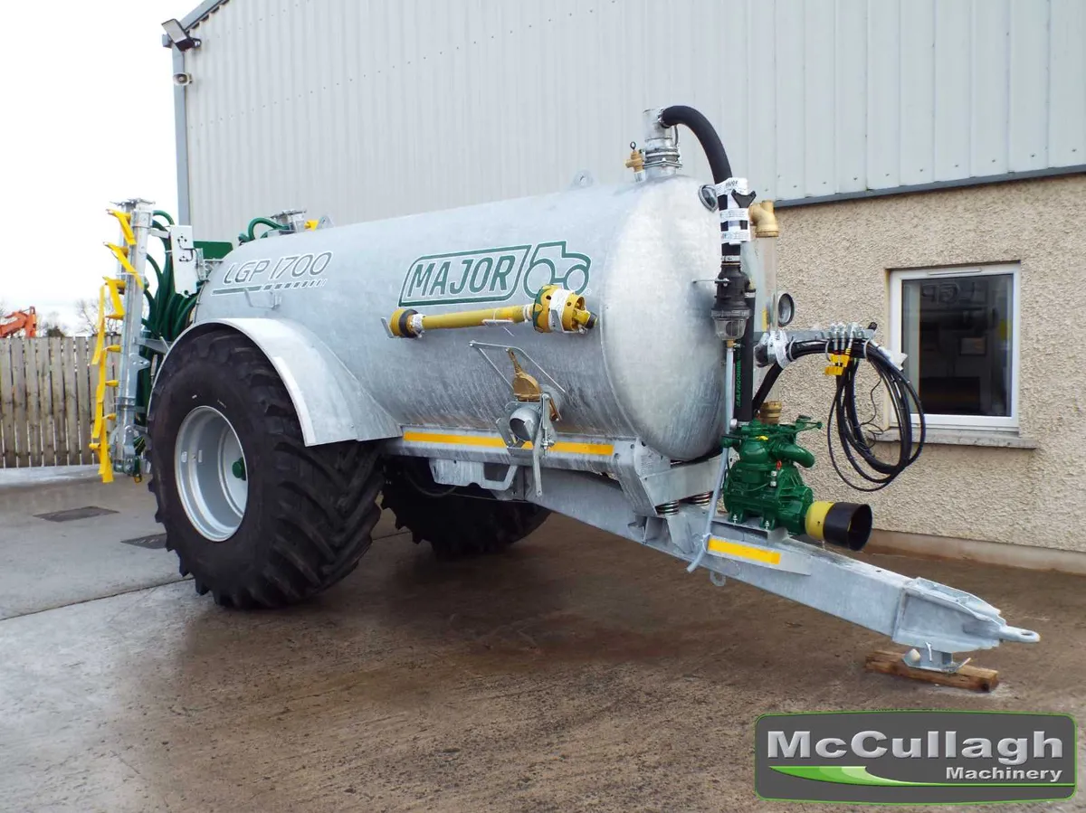 New Major 1700 Gallon Slurry Tanker