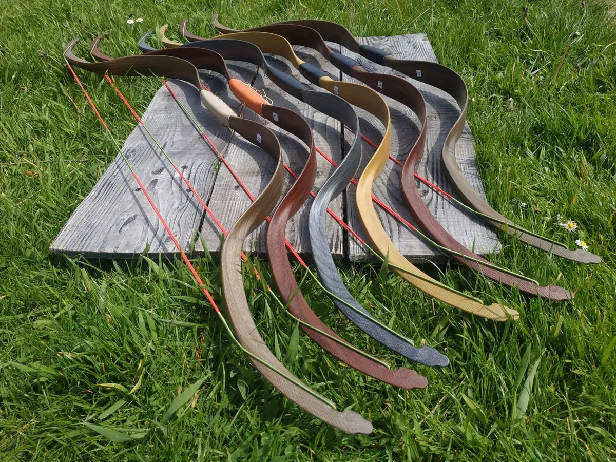 Archery Bow, Recurve 49" Horsebow, 18-24 LBS bonus - Image 3