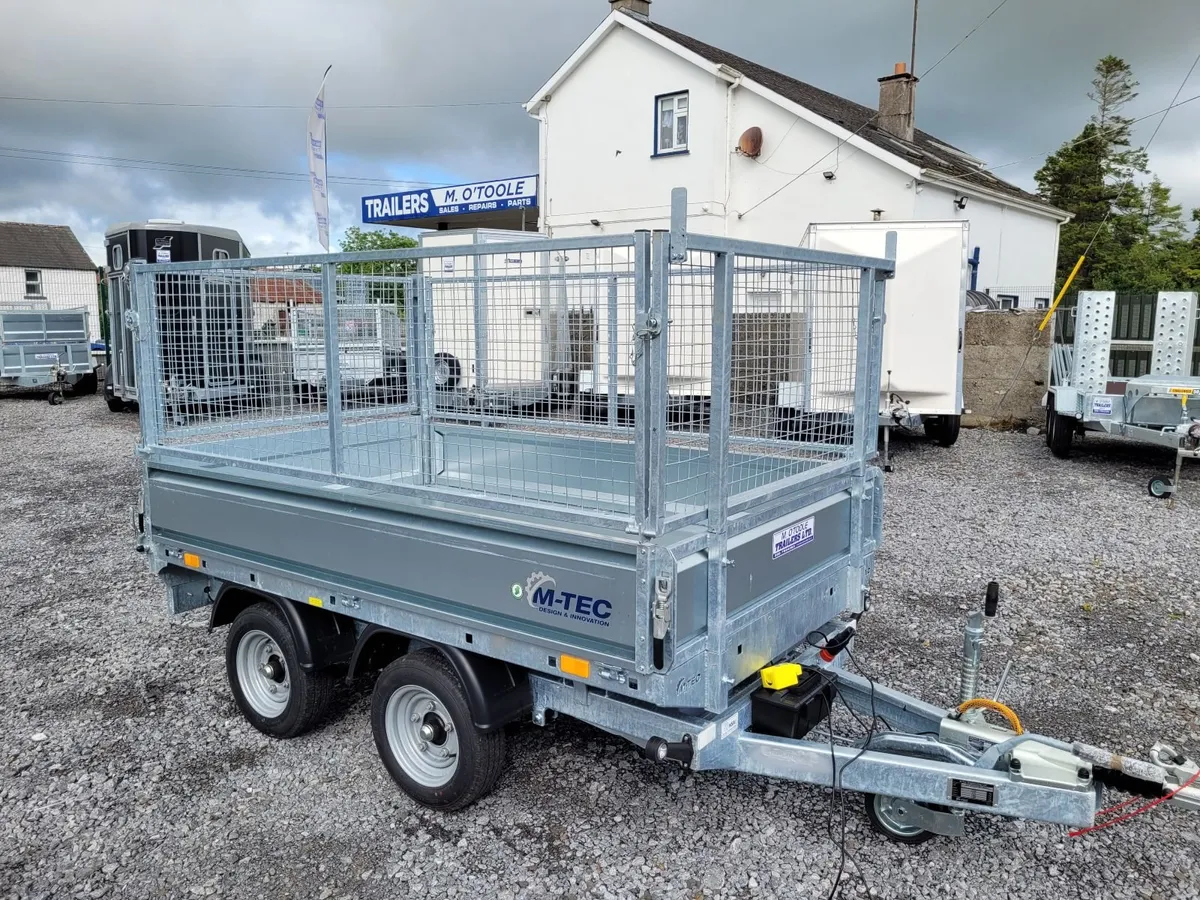 M-TEC  8' x 5'   TIPPING  TRAILER - Image 1