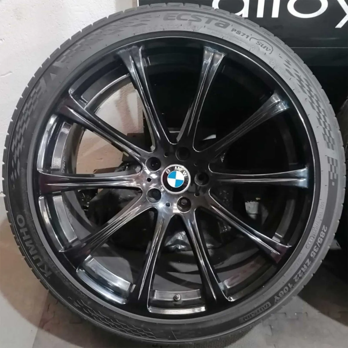 22" Hartage Style Alloys & Tyres for BMW X5 5x120 - Image 2