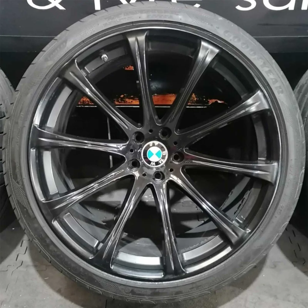 22" Hartage Style Alloys & Tyres for BMW X5 5x120 - Image 4