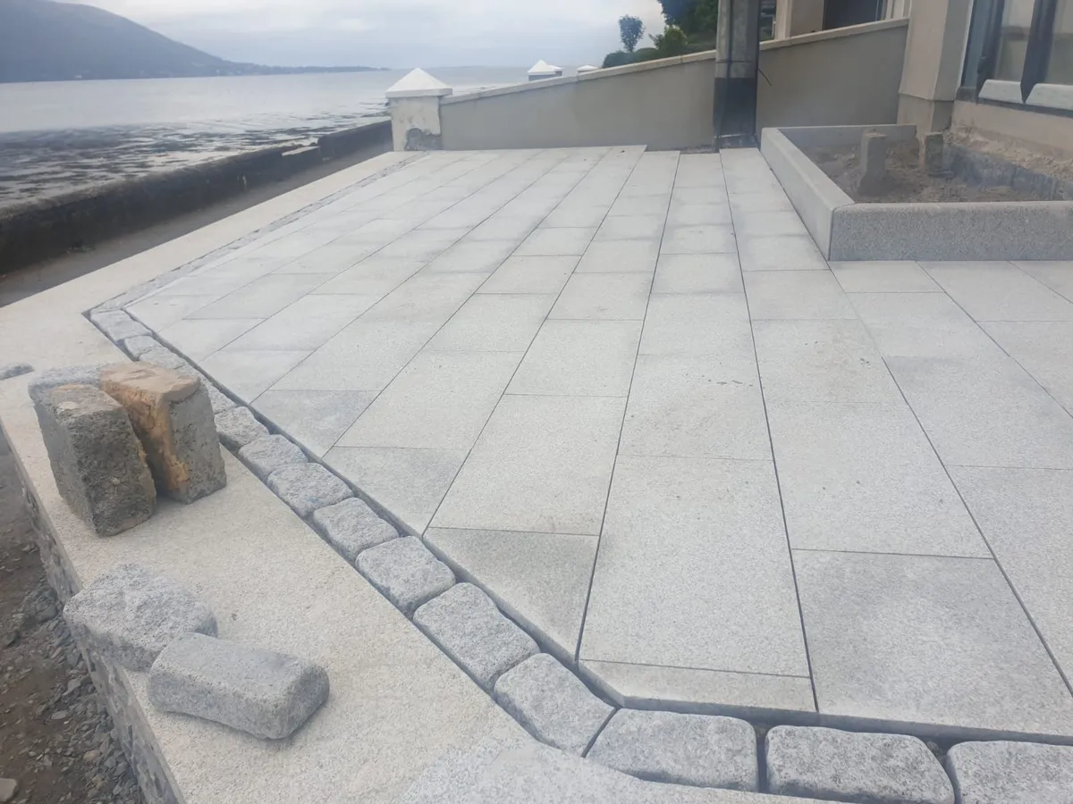 Stone paving granite