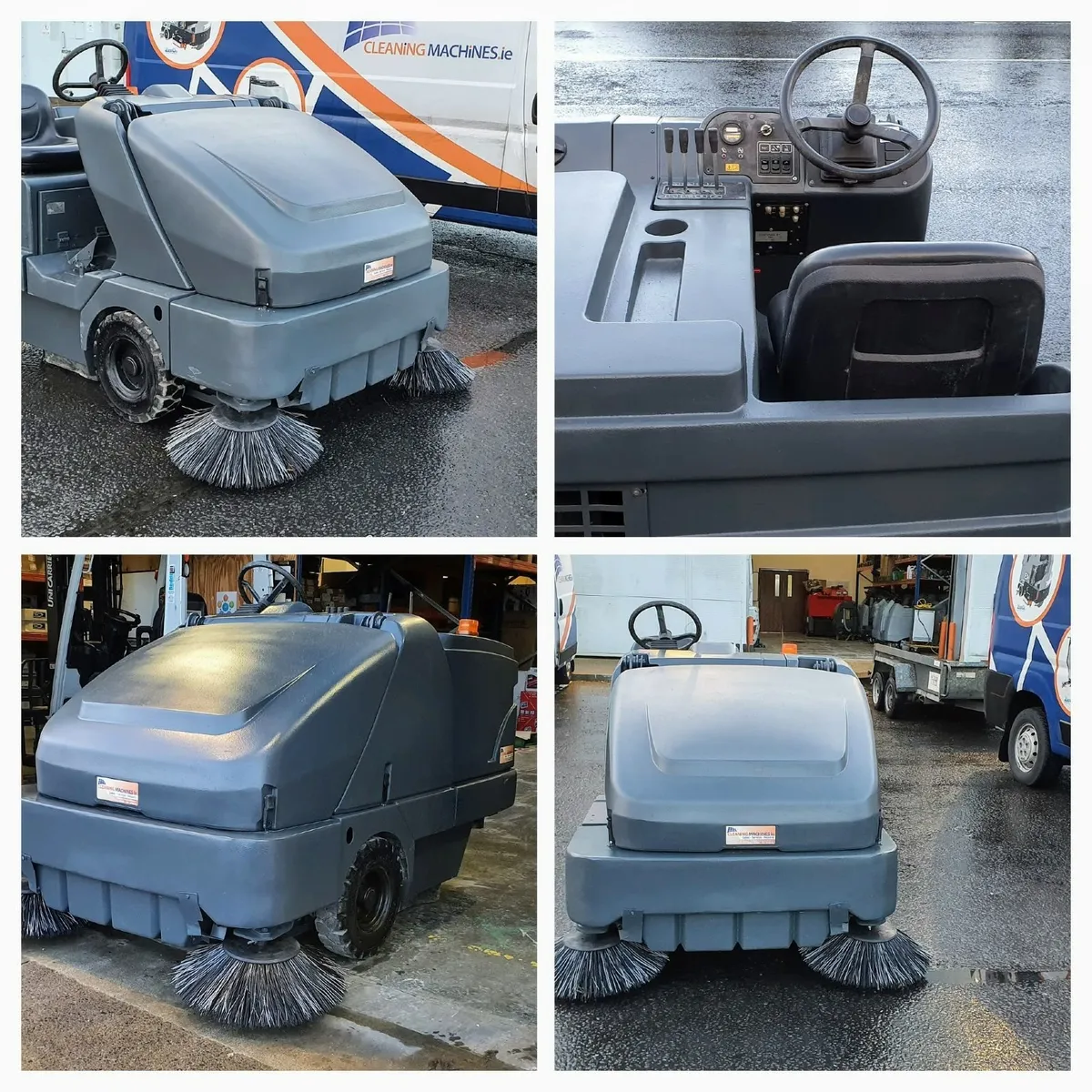 Outdoor road sweeper indoor warehouse sweeper - Image 4