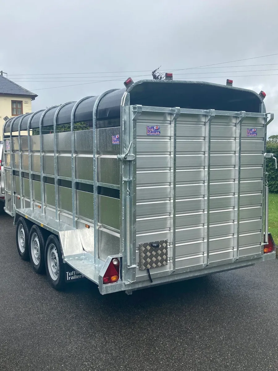 New tuffmac 16 ft tri axel livestock trailer - Image 3