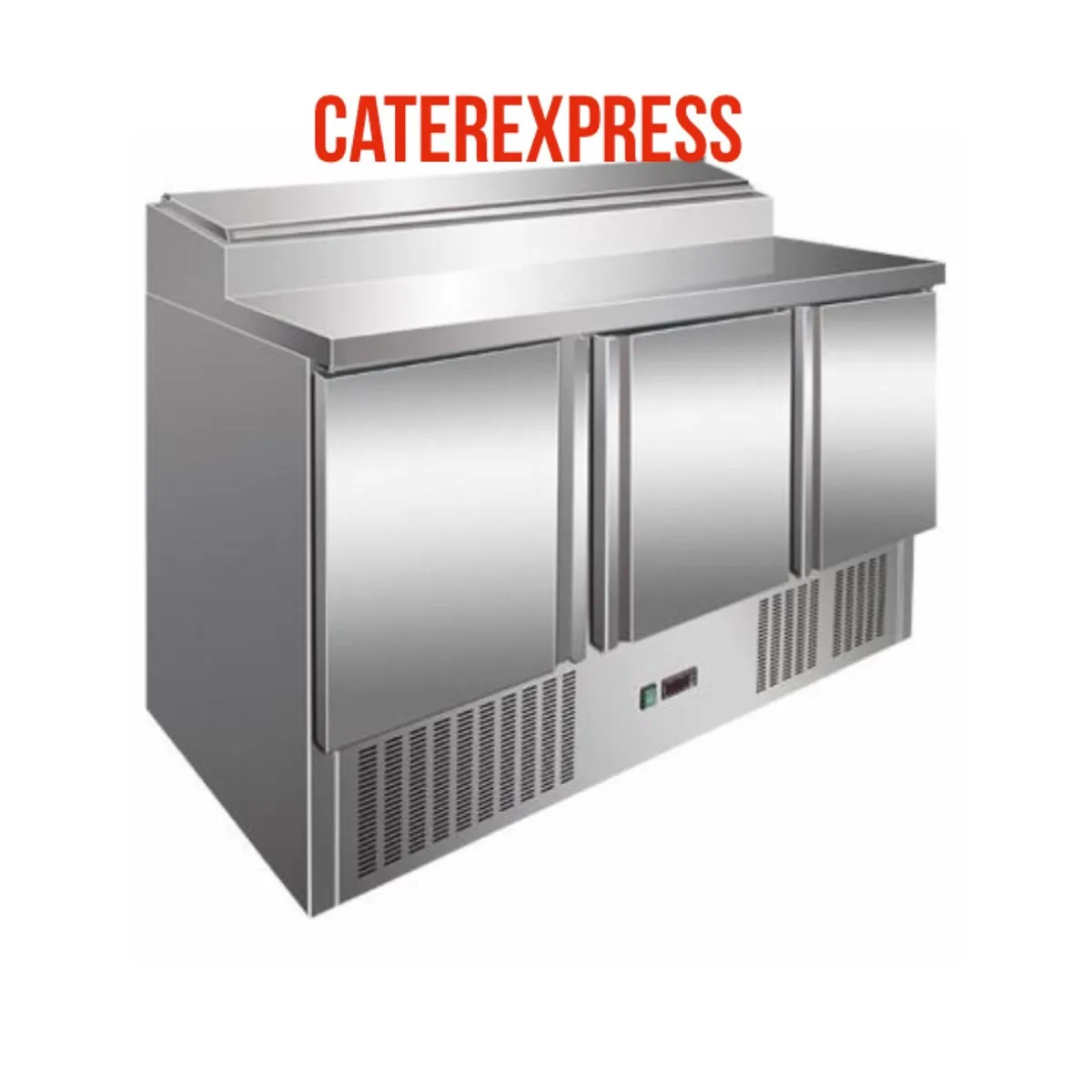 Sale New 3 door Saladette holds 1/3 gastro - Image 1