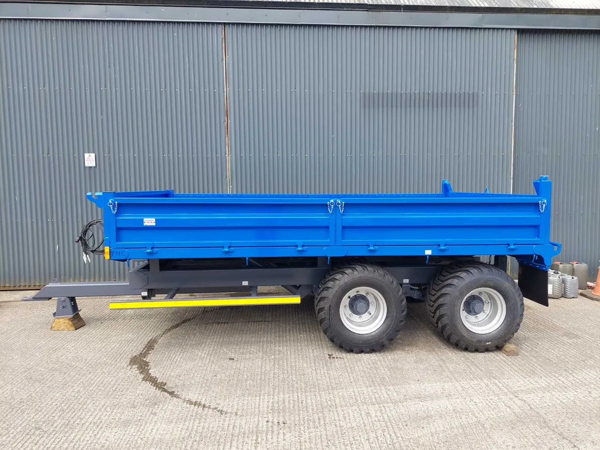 14 x 8 Tipper trailers - Image 1