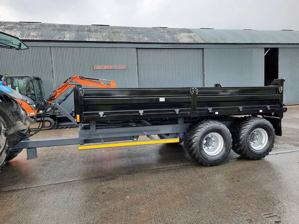 14 x 8 Tipper trailers - Image 2