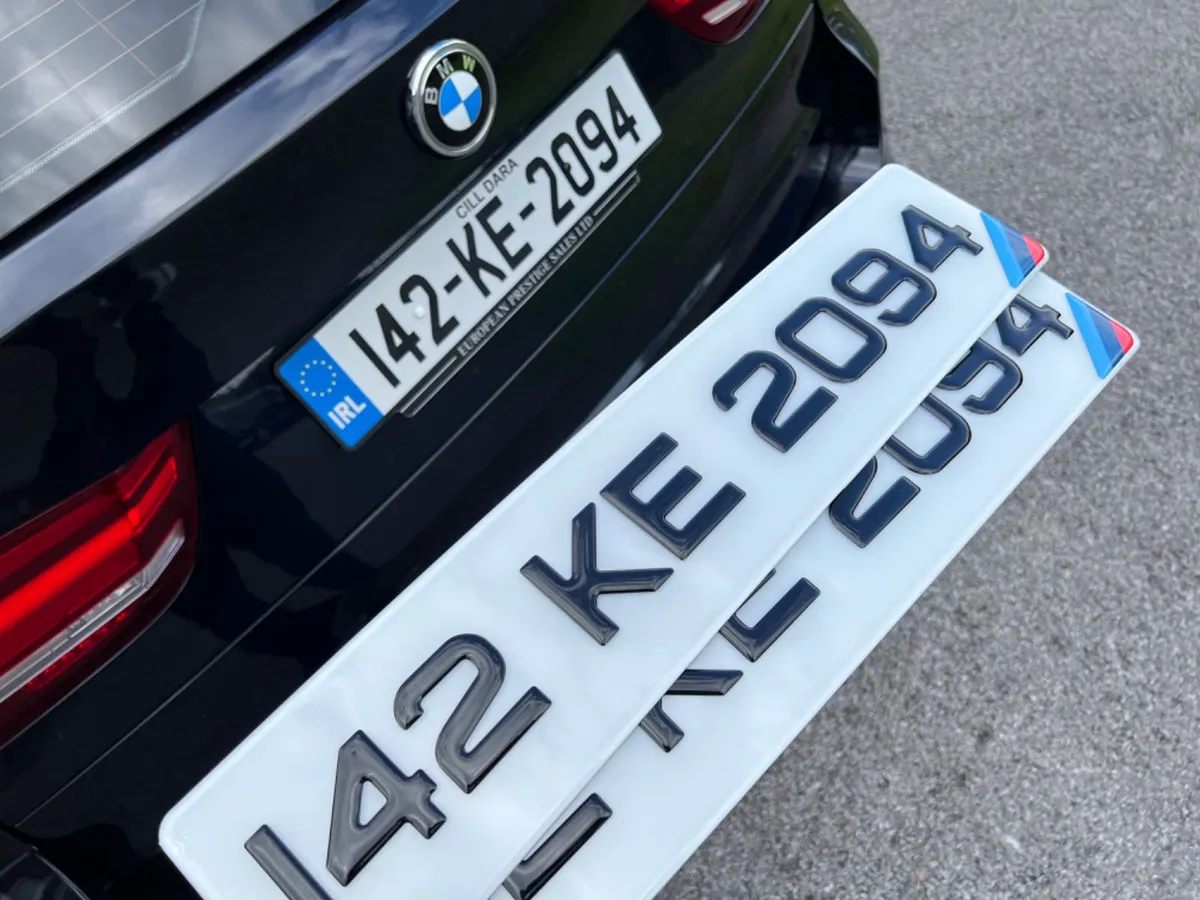 Ultimate gel number plates only €49 pair delivered - Image 1