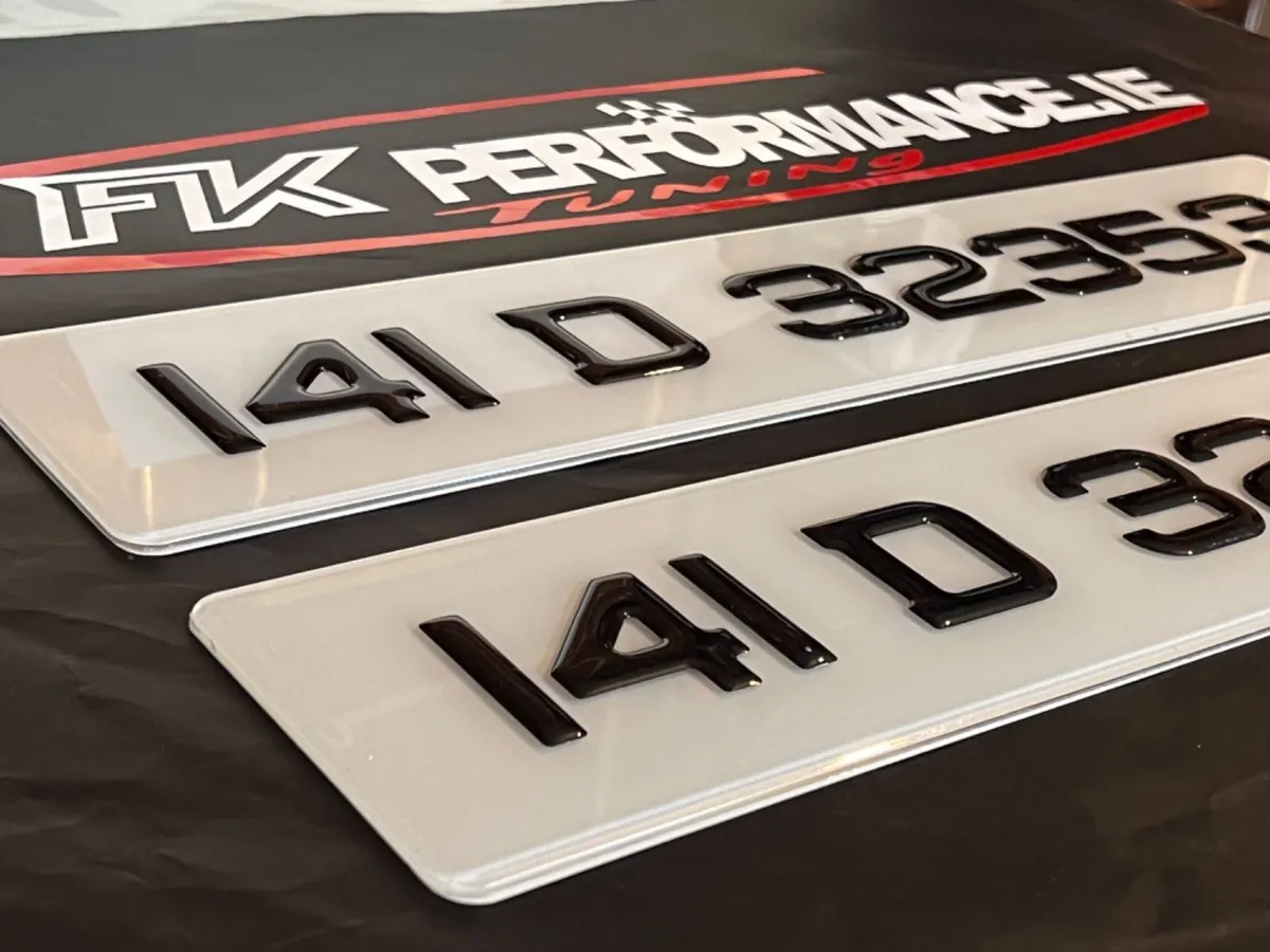 Ultimate gel number plates only €49 pair delivered - Image 4