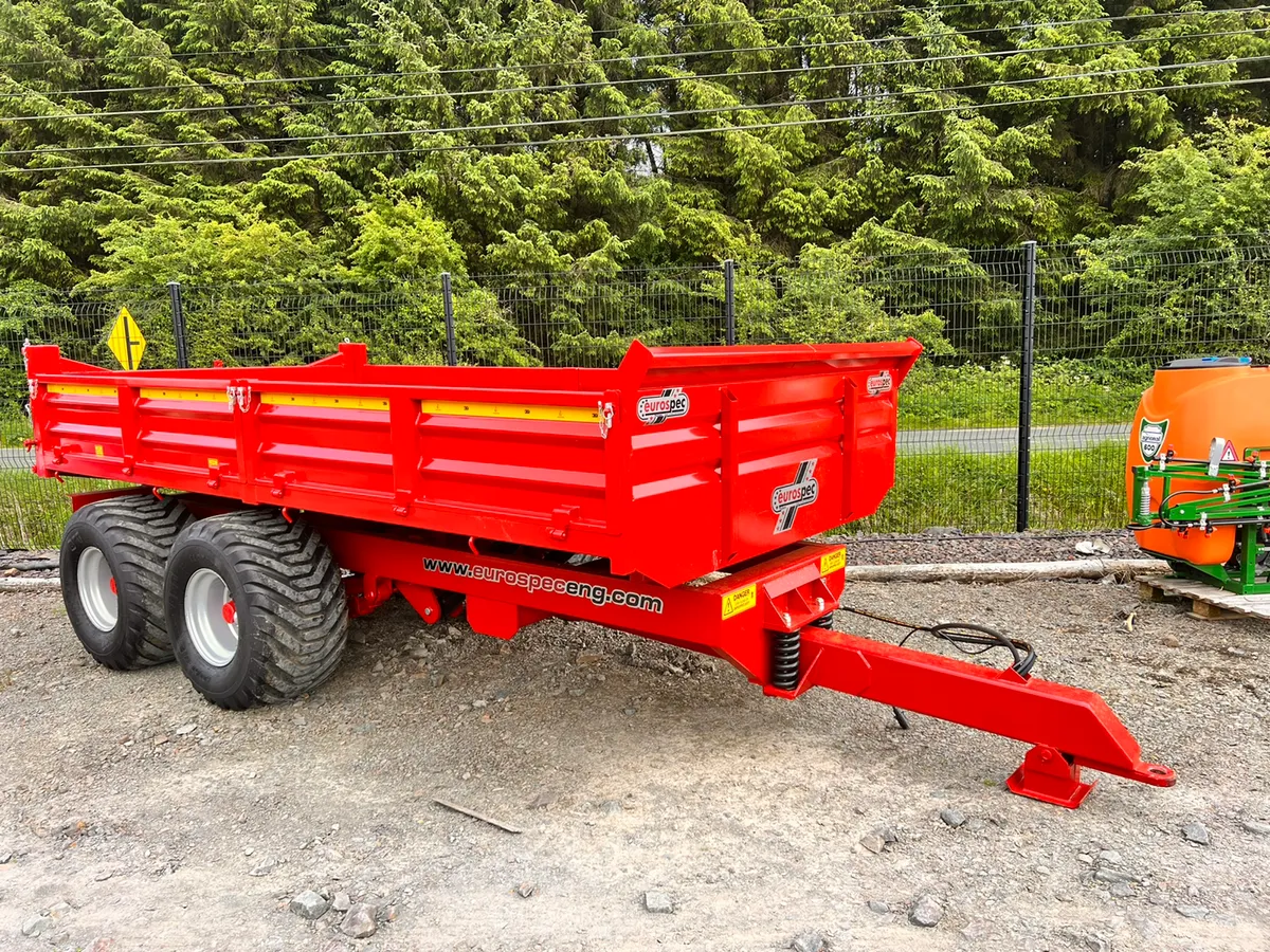 Eurospec Tipping Trailer- Finance Options - Image 3