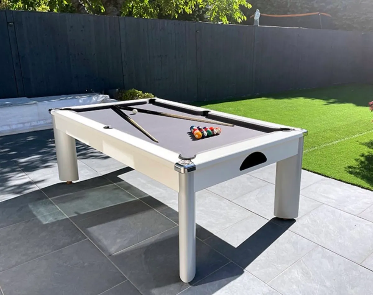 New Outdoor Pool Dining Table