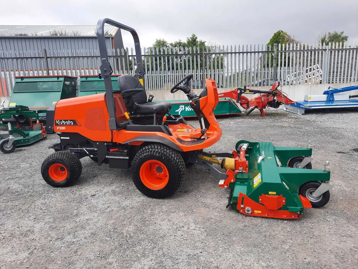 New Kubota F391 cw flail head & 60 inch rd deck - Image 2